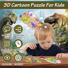 3D Puzzles Cartoon Learning Educational Toys Gift Insects Airplanes Christmas