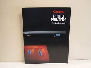 Canon 2007 Brochure, Photo Printers for Professionials, used - Picture 1 of 2