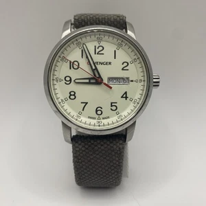 Wenger Swiss Army Mens Attitude Heritage 42mm Lume Watch 01.1541.106 -Read- - Picture 1 of 12