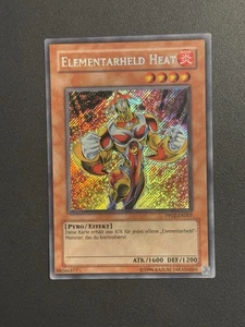 Yugioh ALEMÁN Héroe Elemental Calor PP02-DE007 Secreto Raro ¡DIFÍCIL DE ENCONTRAR! - Imagen 1 de 8