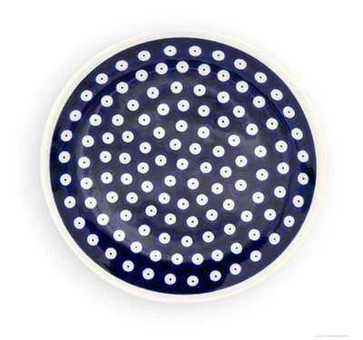 Bunzlauer Keramik Teller Ø19,5 cm flacher Frühstücksteller Essteller Dekor 42 - Bild 1 von 4