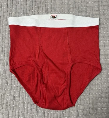 Calzoncillos de colección para hombre Fruit of the Loom FTL rojos ropa interior mediana NOS Foto 1 de 3