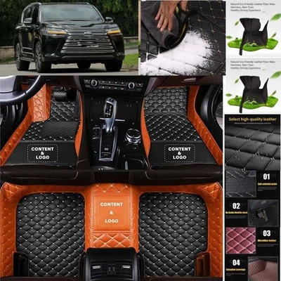 For Lexus RX Car Floor Mats Custom Luxury Waterproof Auto Liners Carpets Foto 1 de 4