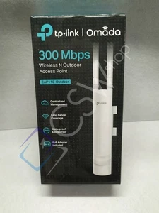 TP-LINK EAP110 ACCESS POINT WIRELESS 300 MBPS OUTDOOR - COME NUOVO - Foto 1 di 3