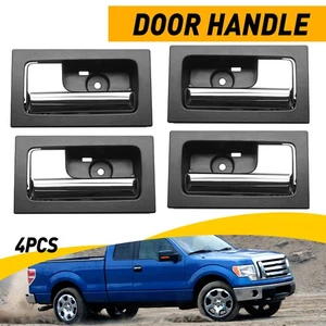 4*Interior Right Passenger Front Rear Side For Ford F-150 Lobo 09-14 Door Handle - Picture 1 of 11