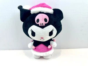 Fiesta: Sanrio 9.5 Inch Holiday Kuromi With Pink Dress And Hat Plush - Picture 1 of 6