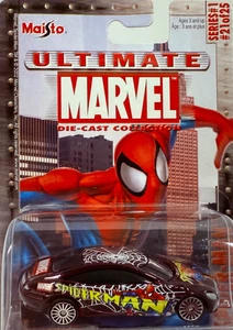 SPIDERMAN-Buick LaCrosse Maisto Ultimate Marvel Die-Cast Collection Series 1–MOC - Picture 1 of 8