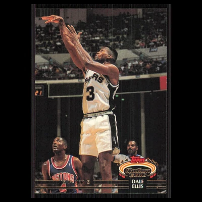 Tarjeta de baloncesto Dale Ellis #289 1992 Topps Stadium Club San Antonio Spurs NBA casi nueva Foto 1 de 3