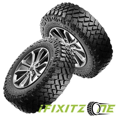 2 Firestone Destination MT 2 OWL 255/75R17 111/108Q C Tires Foto 1 de 4