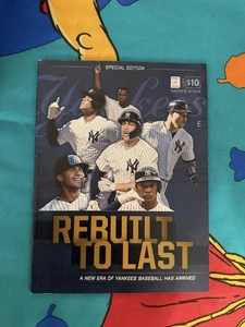 New York Yankees Rebuilt To Last Special Edition Magazine Baseball Collectible - Imagen 1 de 2