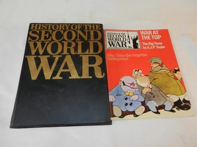 WW II  "HISTORY OF THE SECOND WORLD WAR"   Magazines # 81-96 in a hard binder Foto 1 de 4