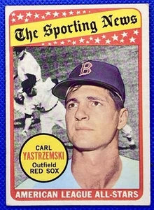 1969 Topps Carl Yastrzemski All Star VG-VGEX RC445 - Picture 1 of 2