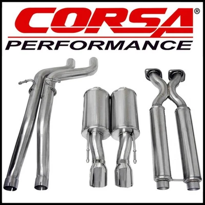 Sistema de escape trasero Cat Corsa Sport 2,5" apto para Jeep Grand Cherokee SRT8 06-10 6,1 L Foto 1 de 4