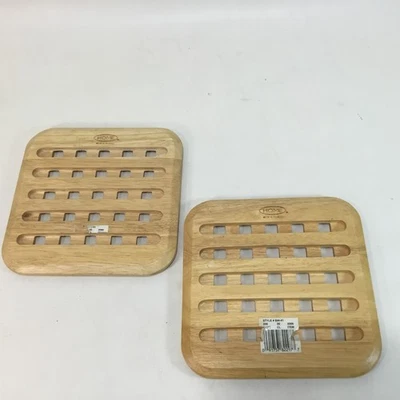 Dos remaches cuadrados de bambú de 8 pulgadas hechos en casa en Tailandia Foto 1 de 4