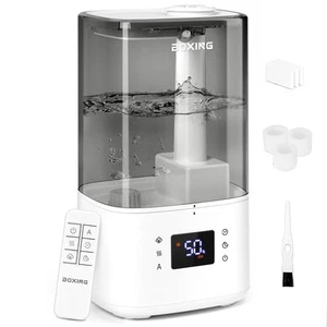 6L Warm & Cool Mist Humidifiers for Bedroom, Air Humidfier for Large Room wit... - Picture 1 of 8