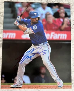 Marcus Semien Signed Autographed Texas Rangers Star MLB 8x10 Photo And COA - Picture 1 of 1