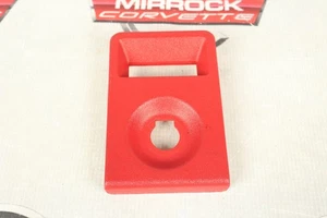 C4 Corvette Rear Storage Compartment Handle Trim Bezel Flame Red GM 1984-1996 - Bild 1 von 4