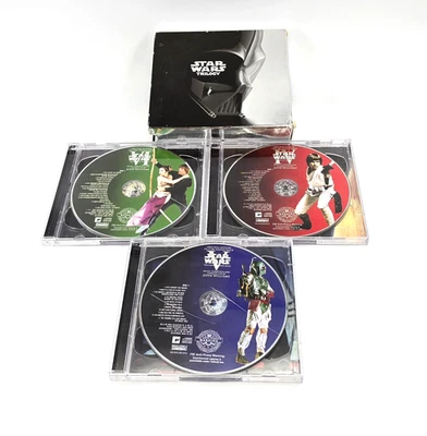 Star Wars Trilogy 6-CD Set / DVD Music Companion [Missing Artwork] Lenticular - Imagem 1 de 4