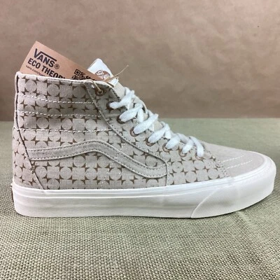 Vans Eco Theory Beige Tostado Zapatillas Altas Cónicas Sk8 Zapatos Hombres 9.5 Mujeres 11 Foto 1 de 4