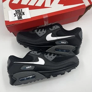 Nike Air Max 90 Black Marina Iron Grey White UK7 US8 EU41 - Bild 1 von 6