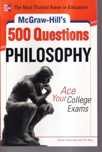 McGRAW-HILL'S 500 PHILOSOPHY QUESTIONS: ACE YOUR COLLEGE EXAMS (2012 TPB){R10} - Picture 1 of 2