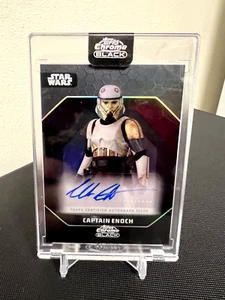 2024 Topps Star Wars Chrome Black - Light / Dark Side Auto - Complete Your Set! - Picture 1 of 85