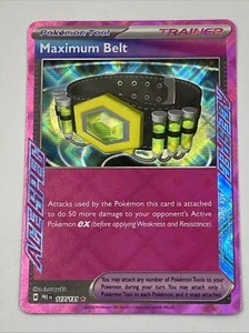 JCC Pokémon: Cinturón Máximo 117/131 S&V - Evoluciones Prismáticas ACE Especificación Raro Holo - Imagen 1 de 7