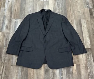 Abrigo deportivo Jos A Bank Signature Chelsea para hombre 52 gris lana a cuadros claros - Imagen 1 de 7