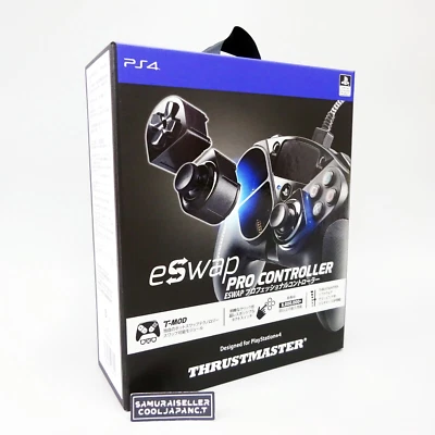 Thrustmaster Eswap Pro Controller PS4 PlayStation4 Back Buttons Black 4160729 - Image 1 of 4
