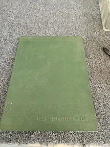 USS SHANGRI LA CVA-38 MEDITERRANEAN DEPLOYMENT CRUISE BOOK YEAR LOG 1966-67 - Picture 1 of 24