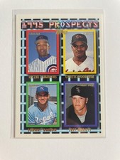 Johnny Damon - Abbott - Godwin  Timmons PROSPECTS 1995 Topps Baseball 599 ROOKIE