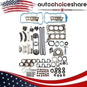 Engine Full Gasket Set Timing Chain Kit For Suzuki XL-7 2007-2009 3.6L V6 - Bild 1 von 18