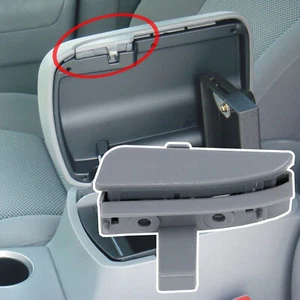 For Toyota Tacoma 2005-2012 Gray Arm Rest Center Console Lid Latch Switch Clip - Picture 1 of 12