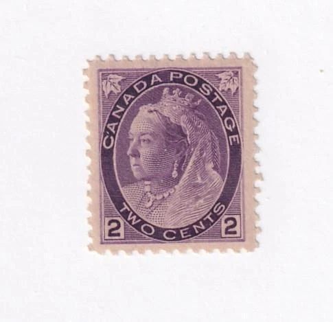 CANADA # 76 VF-MNH 2cts Q/VICTORIA NUMERAL ISSUE CAT VALUE $240 (CANUAFFORDIT) - Image 1 of 1