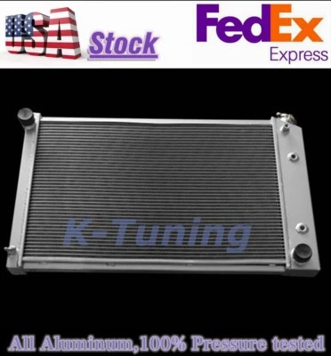 3 Rows CC716 Aluminum Radiator For 1981-1986 Chevrolet C20 Suburban V8 5.0L 5.7L - Image 1 of 4