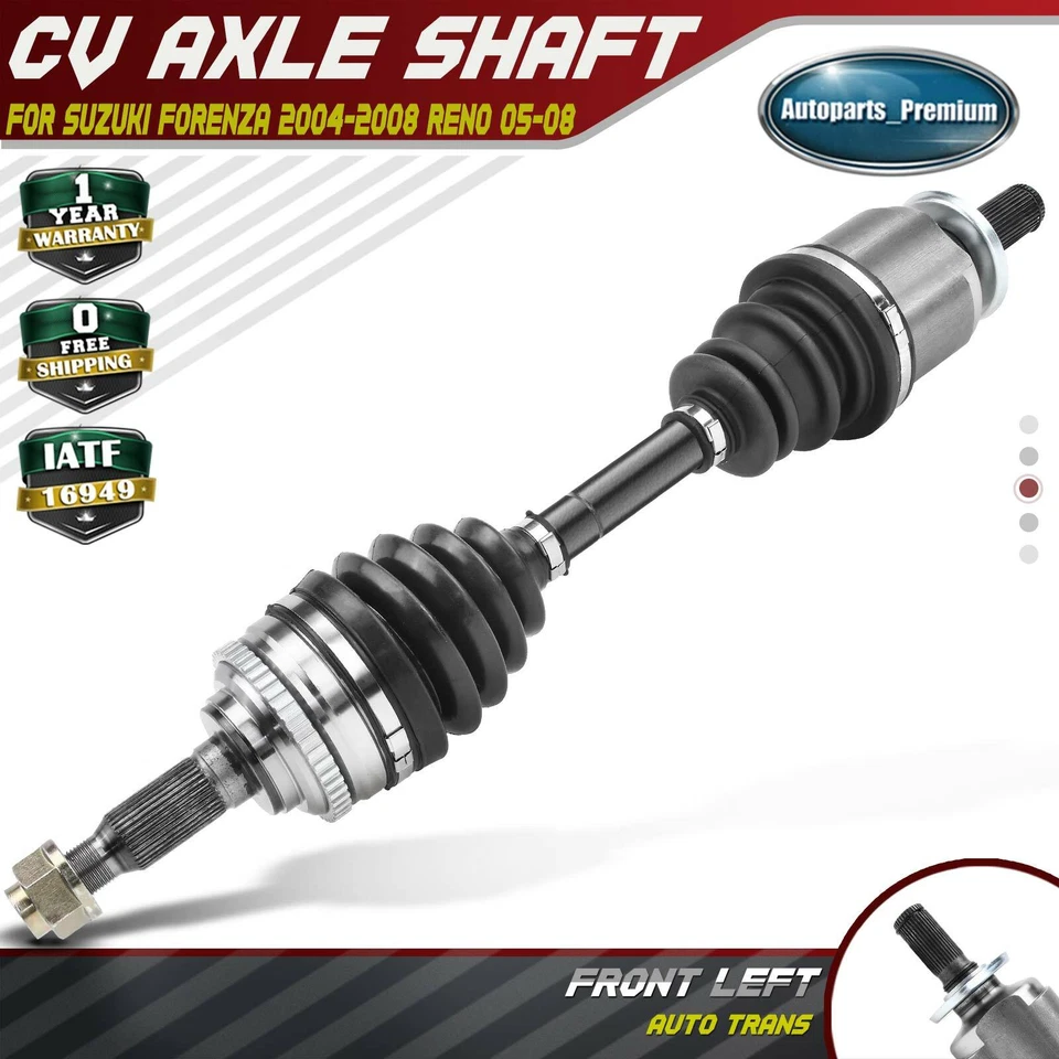 Conjunto de eje CV para Suzuki Forenza 04-08 Reno 05-08 automático delantero izquierdo Foto 1 de 4