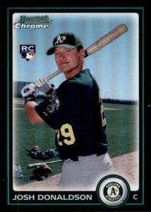2010 Bowman Chrome Refractors #192 Josh Donaldson - Picture 1 of 2