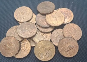Mexico 20 Centavos unc various years lot - Picture 1 of 3