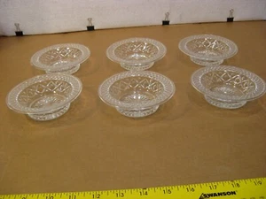 Imperial Glass Cape Code 4 3/4" Rimmed Bowls - Picture 1 of 12