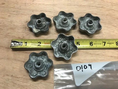 Vintage Knobs & Drawer Pulls Handles Industrial Steampunk Art Flower Style Cover