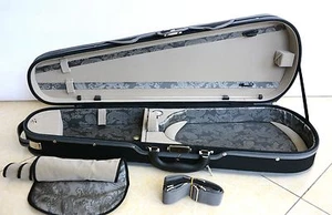 Royal Wooden Viola Case Adjustable from 15'' to 16.5'' Viola 3.33KG VT-099 - Picture 1 of 10