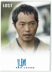 Lost Seasons 1 thru 5 - 2010 Auto Autograph Ken Leung as Miles Straume - Picture 1 of 1