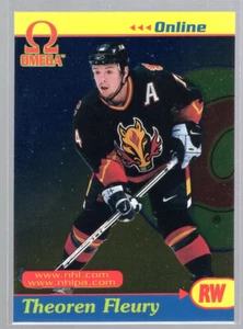 * 1998-99 Pacific Omega - Online #05 -THEOREN FLEURY - Picture 1 of 2
