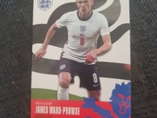 💥PANINI THE BEST OF ENGLAND  MEN'S SENIOR  FOOTBALL CARD  JAMES WARD PROWSE #16
