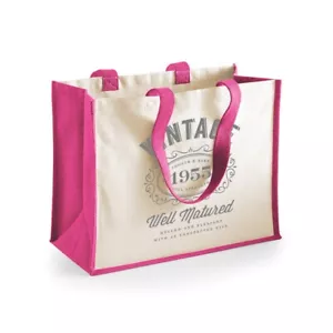 70th Birthday Gift Women’s Ladies Shopping Bag Present Tote Keepsake Idea - Picture 1 of 16