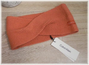 Calvin Klein * Feinstrick Stirnband in Orange * Gr. ca. 56 / 57 / 58 / XL - Bild 1 von 8