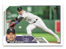 2023 Topps Series 2 Jose Iglesias  #653   Colorado Rockies Baseball Card