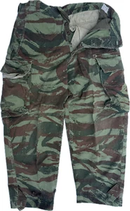 FRENCH LIZARD PATTERN CAMOUFLAGE PANTS ALGERIAN PERIOD - Picture 1 of 4