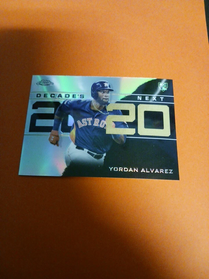 K31,430 - 2020 Topps Chrome Update Decade's Next #DNC4 Yordan Alvarez - Image 1 of 1