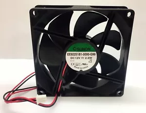 NEW_SUNON-2-Wires-PC-Case-Fan-92x92x25mm-DC12V-2W_EE92251B1-0000-G99_In Stock - Picture 1 of 4